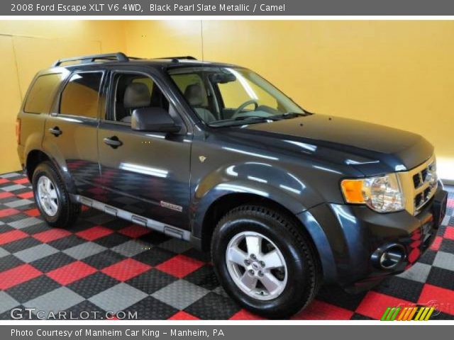 2008 Ford Escape XLT V6 4WD in Black Pearl Slate Metallic