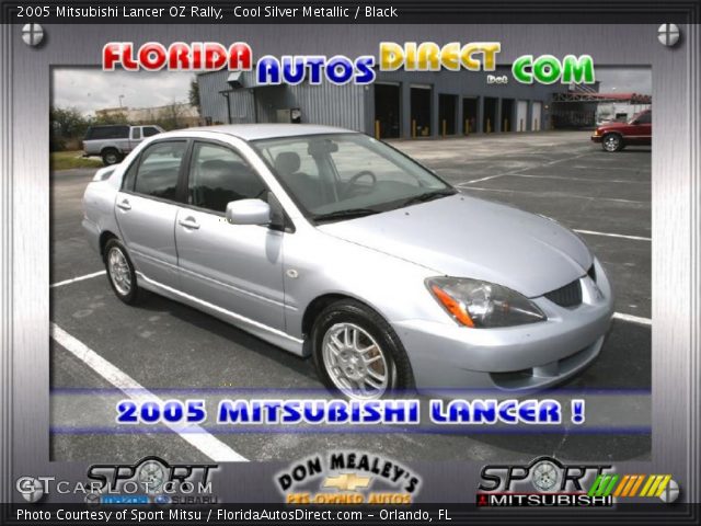 2005 Mitsubishi Lancer OZ Rally in Cool Silver Metallic