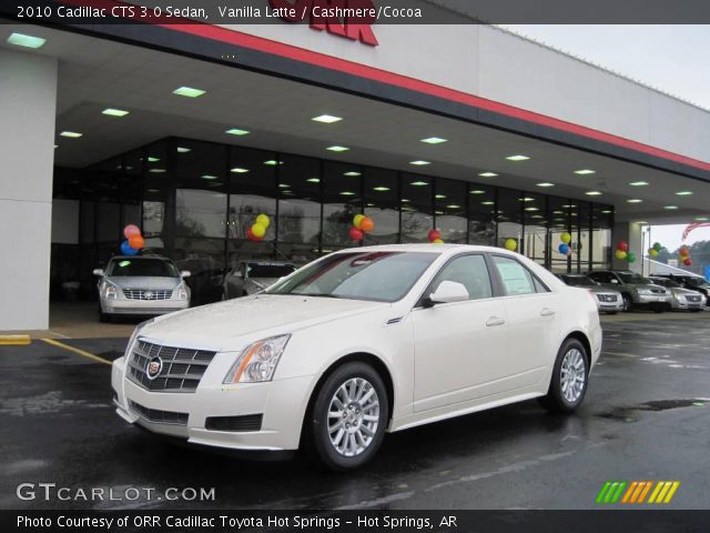 2010 Cadillac CTS 3.0 Sedan in Vanilla Latte