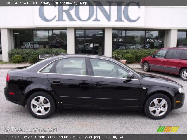 2006 Audi A4 2.0T Sedan in Brilliant Black