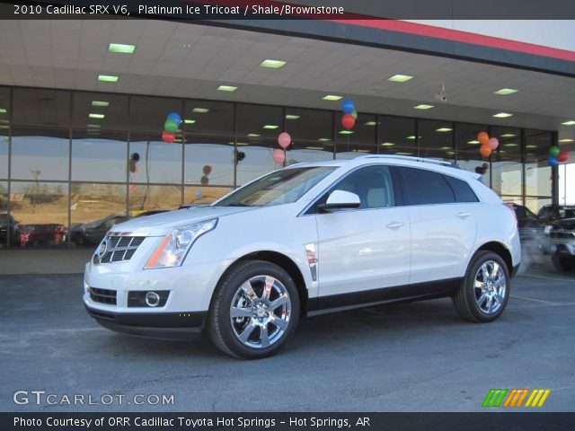 2010 Cadillac SRX V6 in Platinum Ice Tricoat