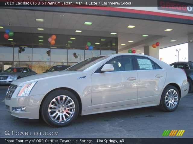 2010 Cadillac CTS 3.6 Premium Sedan in Vanilla Latte
