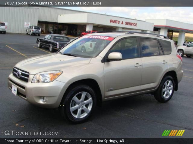 2007 Toyota RAV4 Limited in Savannah Metallic