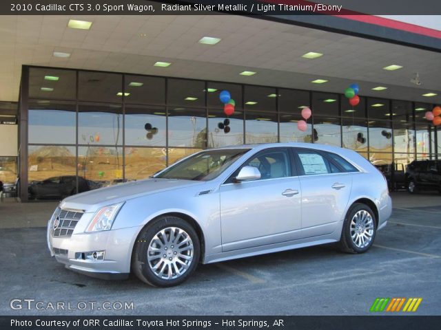 2010 Cadillac CTS 3.0 Sport Wagon in Radiant Silver Metallic