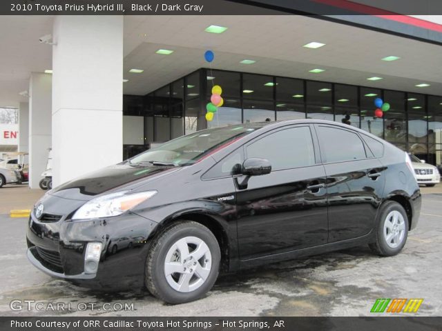 2010 Toyota Prius Hybrid III in Black