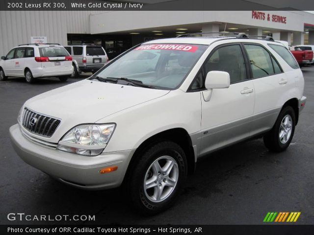 2002 Lexus RX 300 in White Gold Crystal