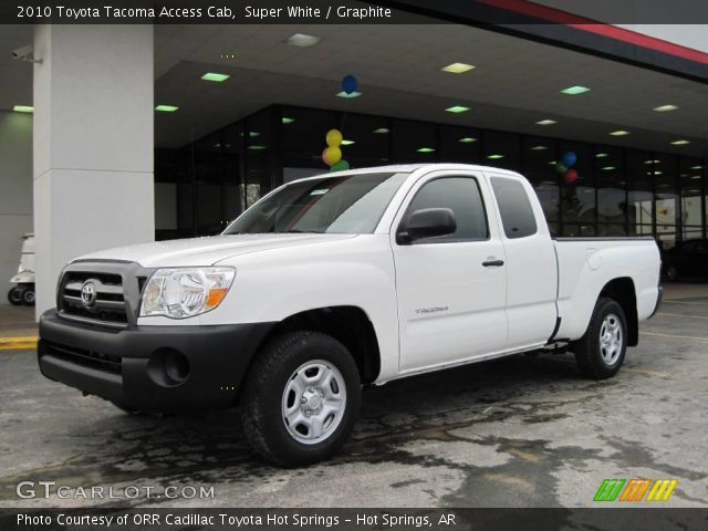 2010 Toyota Tacoma Access Cab in Super White