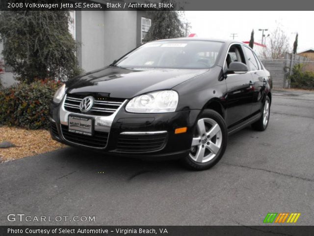 2008 Volkswagen Jetta SE Sedan in Black