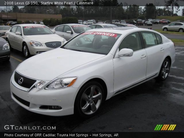 2008 Lexus GS 350 in Starfire White Pearl