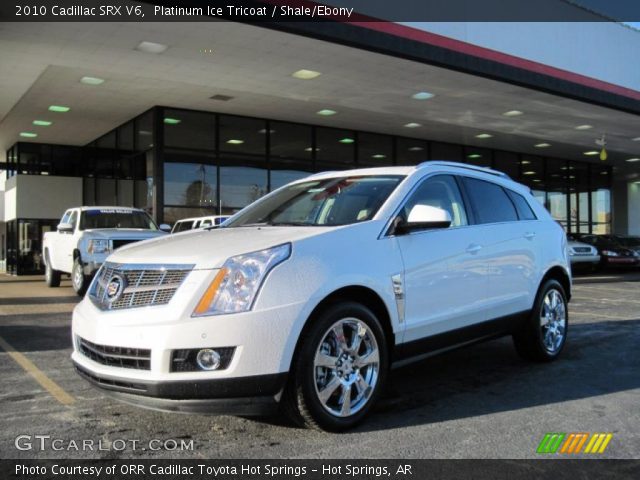2010 Cadillac SRX V6 in Platinum Ice Tricoat