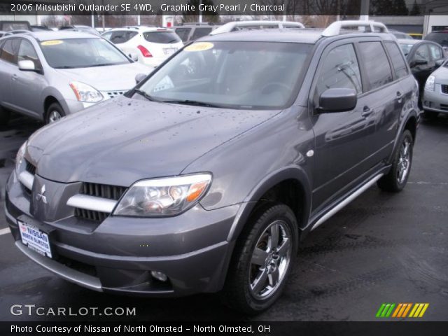2006 Mitsubishi Outlander SE 4WD in Graphite Gray Pearl