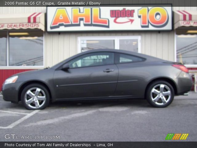 2006 Pontiac G6 GT Coupe in Granite Metallic