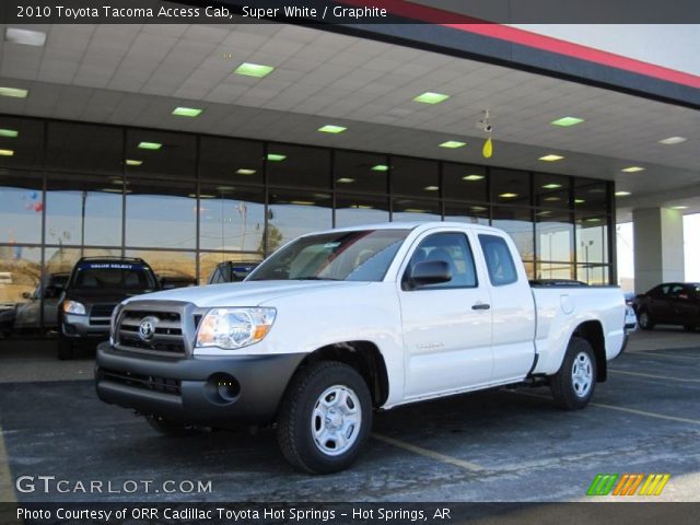 2010 Toyota Tacoma Access Cab in Super White
