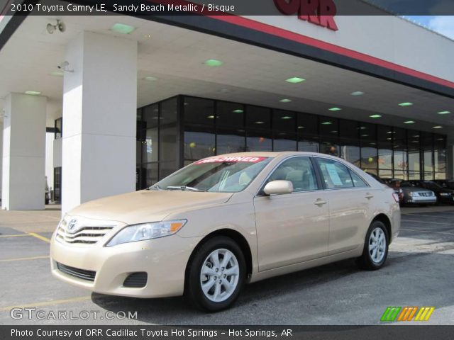 2010 Toyota Camry LE in Sandy Beach Metallic