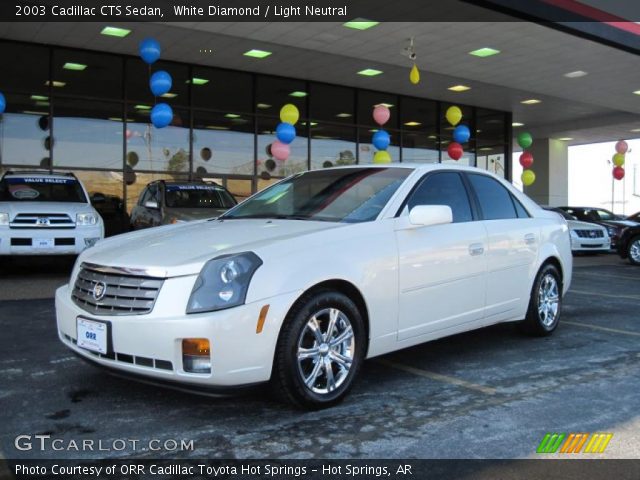2003 Cadillac CTS Sedan in White Diamond