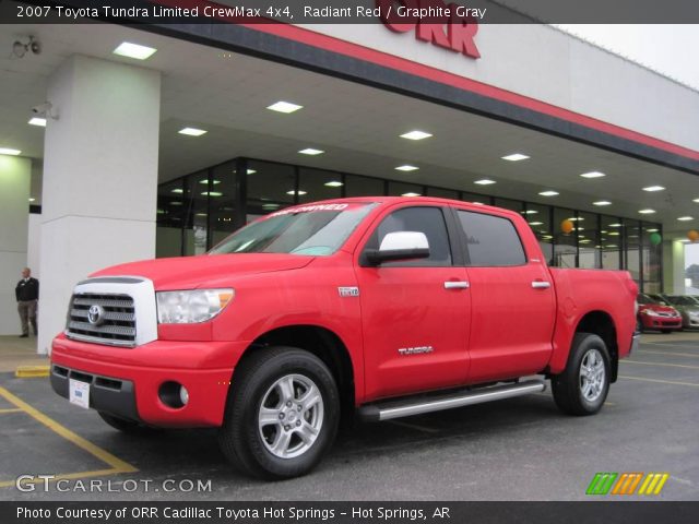 2007 Toyota Tundra Limited CrewMax 4x4 in Radiant Red