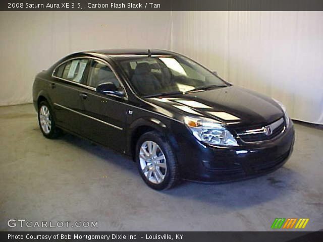 2008 Saturn Aura XE 3.5 in Carbon Flash Black