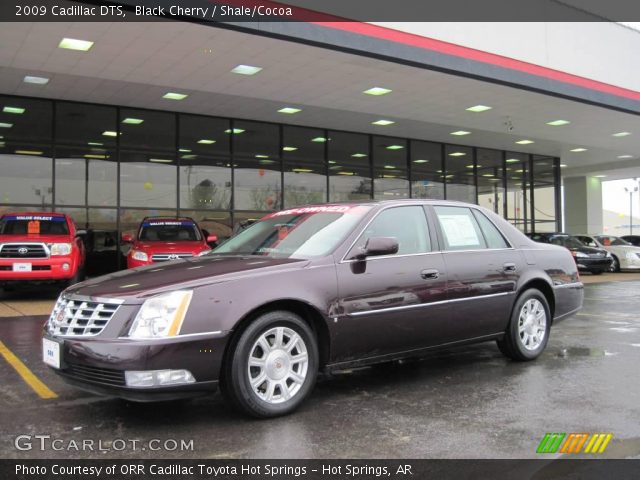 2009 Cadillac DTS  in Black Cherry