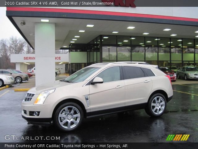 2010 Cadillac SRX 4 V6 AWD in Gold Mist