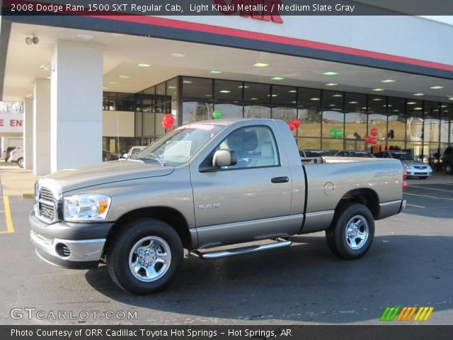 2008 Dodge Ram 1500 SXT Regular Cab in Light Khaki Metallic