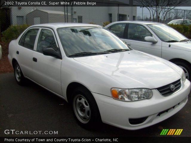 2002 Toyota Corolla CE in Super White