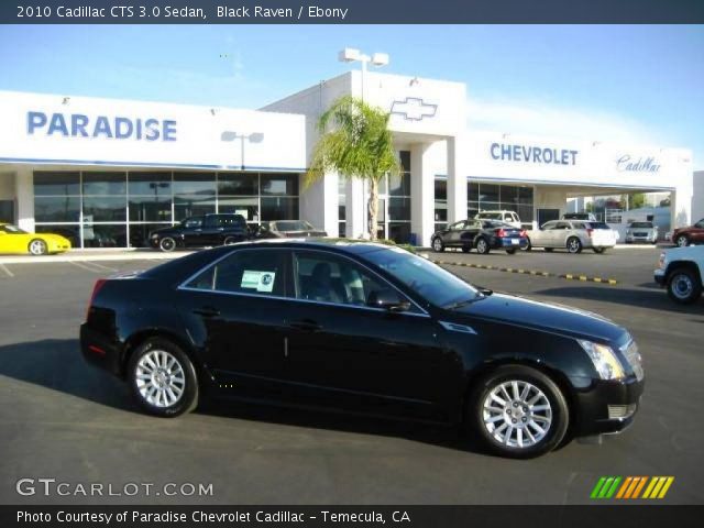 2010 Cadillac CTS 3.0 Sedan in Black Raven