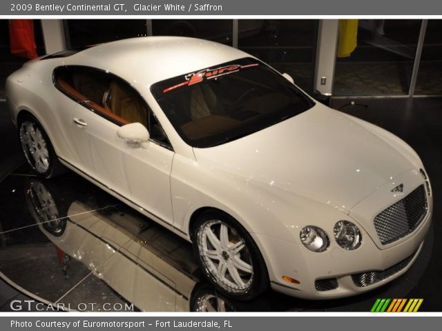 2009 Bentley Continental GT  in Glacier White