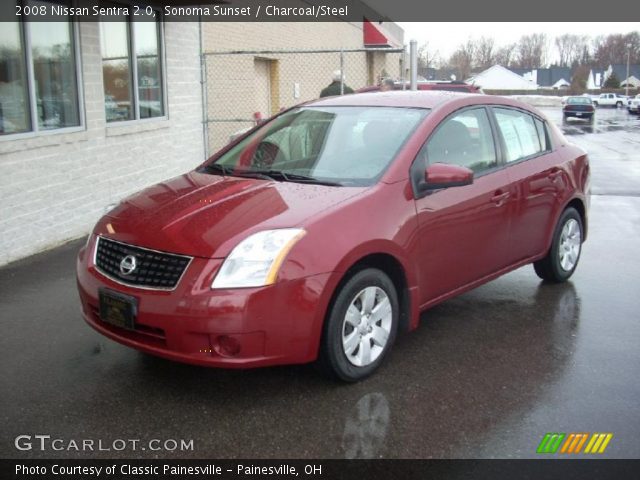2008 Nissan Sentra 2.0 in Sonoma Sunset