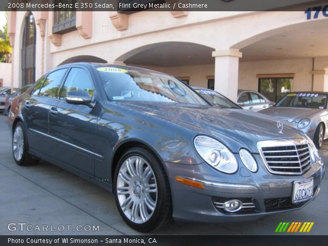 2008 Mercedes-Benz E 350 Sedan in Flint Grey Metallic