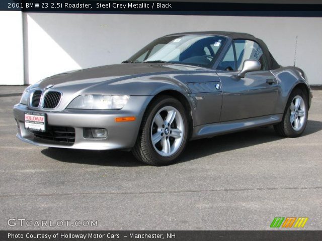 2001 BMW Z3 2.5i Roadster in Steel Grey Metallic