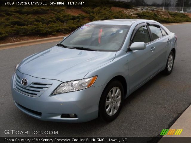 2009 Toyota Camry XLE in Sky Blue Pearl