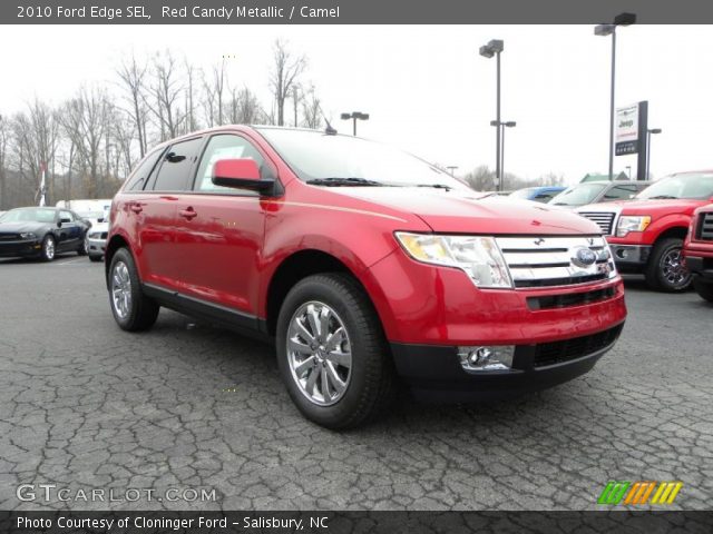 2010 Ford Edge SEL in Red Candy Metallic