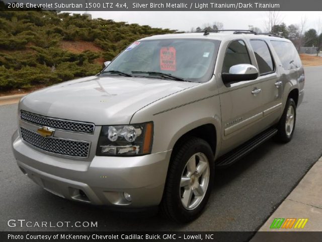 2008 Chevrolet Suburban 1500 LTZ 4x4 in Silver Birch Metallic