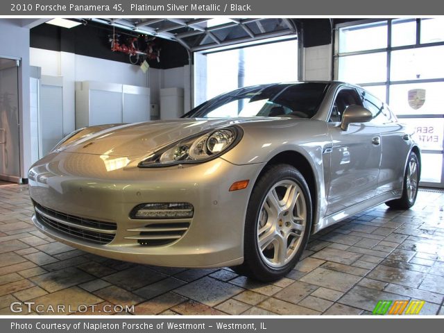 2010 Porsche Panamera 4S in Platinum Silver Metallic