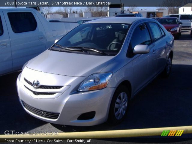 2008 Toyota Yaris Sedan in Silver Streak Mica