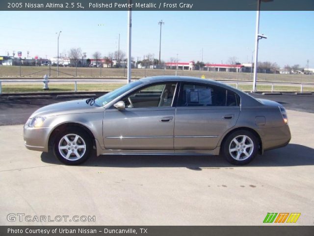 2005 Nissan Altima 2.5 SL in Polished Pewter Metallic