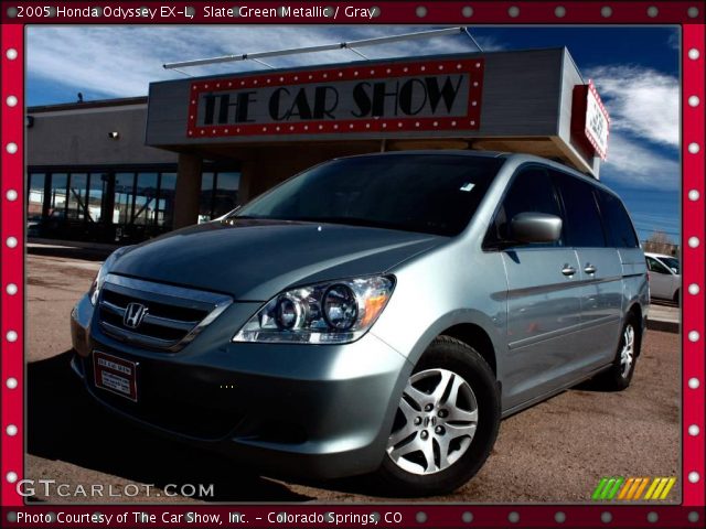 2005 Honda Odyssey EX-L in Slate Green Metallic