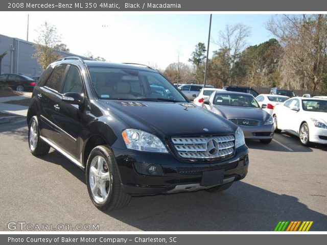 2008 Mercedes-Benz ML 350 4Matic in Black