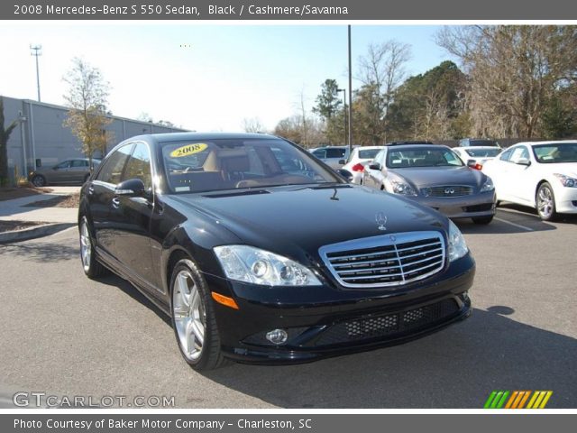 2008 Mercedes-Benz S 550 Sedan in Black
