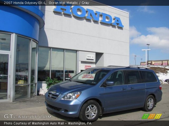 2007 Honda Odyssey EX-L in Ocean Mist Metallic