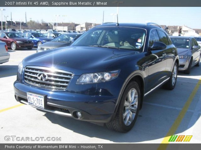 2007 Infiniti FX 45 AWD in Sapphire Blue Metallic