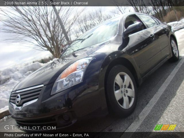 2008 Nissan Altima 2.5 S in Super Black