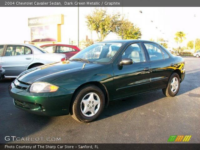 2004 Chevrolet Cavalier Sedan in Dark Green Metallic
