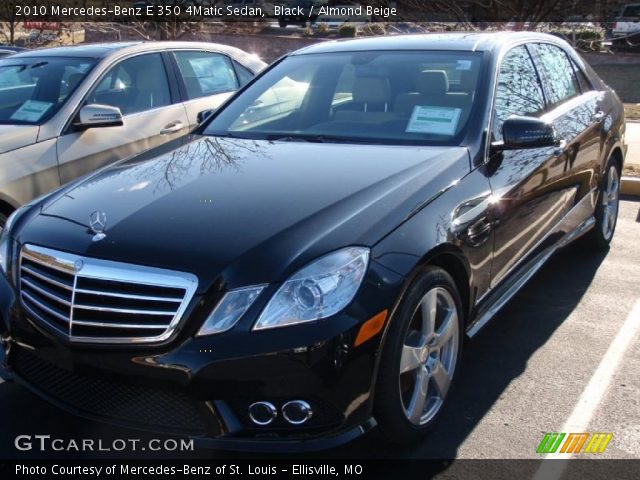 2010 Mercedes-Benz E 350 4Matic Sedan in Black