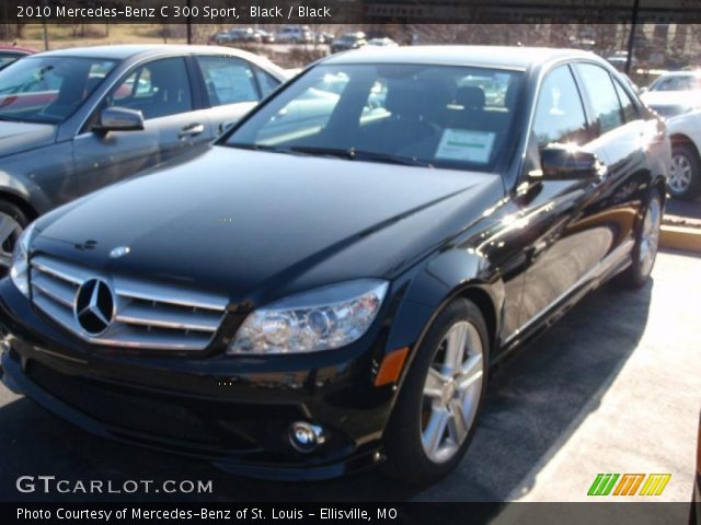 2010 Mercedes-Benz C 300 Sport in Black