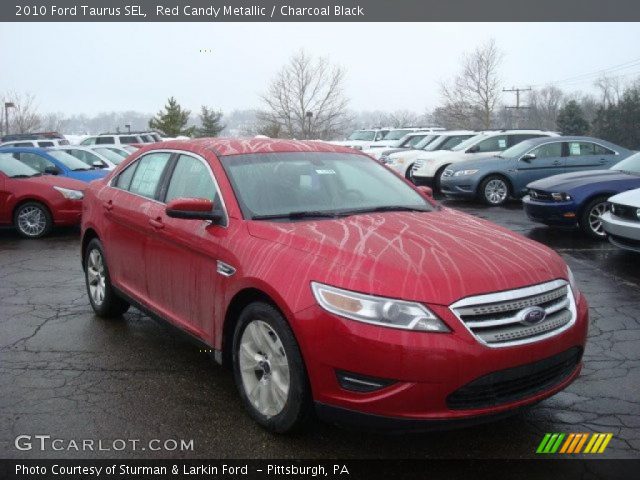 2010 Ford Taurus SEL in Red Candy Metallic