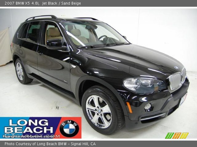 2007 BMW X5 4.8i in Jet Black