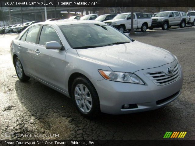 2007 Toyota Camry XLE V6 in Titanium Metallic