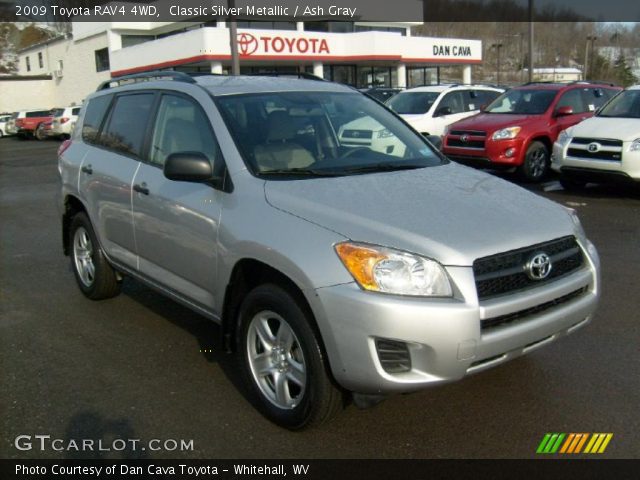 2009 Toyota RAV4 4WD in Classic Silver Metallic