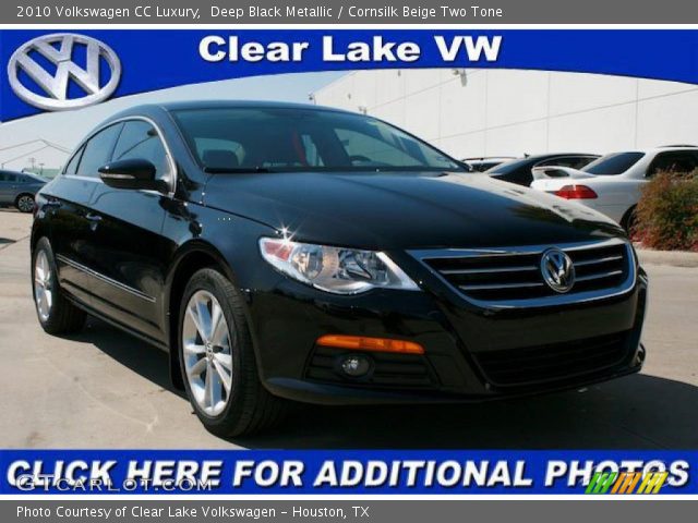 2010 Volkswagen CC Luxury in Deep Black Metallic
